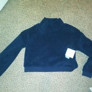 Beyond yoga large Sherpa sweatshirt